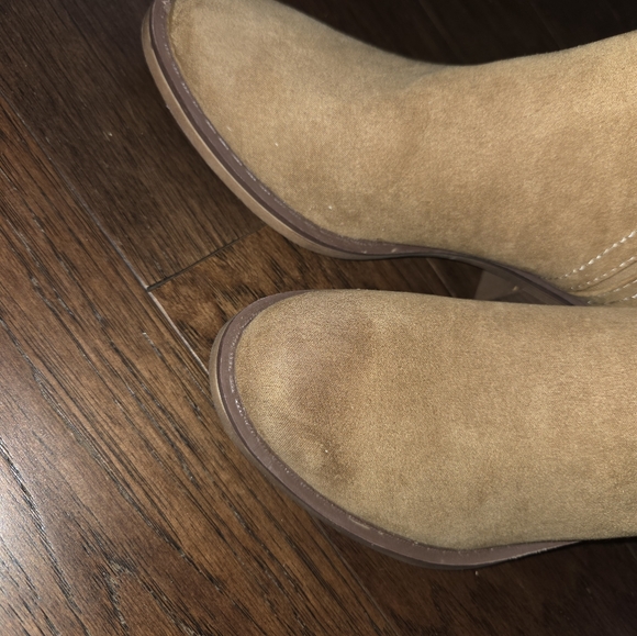 Rocket Dog Tan Suede Ankle Boots Womens Size 8.5 - Picture 5 of 7